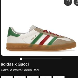 Adidas X Gucci Gazelle Multicolored Sneakers